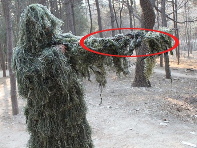 Camuflagem Floresta Caça Ghillie Terno Camuflado 3d Rifle Arma Envoltório  Capa De Uso Com Alça Elástica Para Sniper Caça Paintball Jogo - Blind &  Carrinho Da Árvore - AliExpress